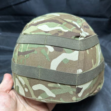 Load image into Gallery viewer, Original British Army Mk7 Combat Helmet with MTP Cover - Size Small/Medium
