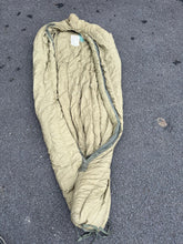 Load image into Gallery viewer, Original US Army Korea/Vietnam Era Sleeping Bag Arctic M1949 OD - Size Large
