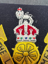 Load image into Gallery viewer, British Army Embroidered Blazer Badge - The Loyal Regiment
