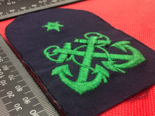 Load image into Gallery viewer, Genuine British Royal Navy Crossed Anchor Badge
