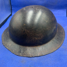 Load image into Gallery viewer, Original British Army WW2 Mk1* Combat Helmet
