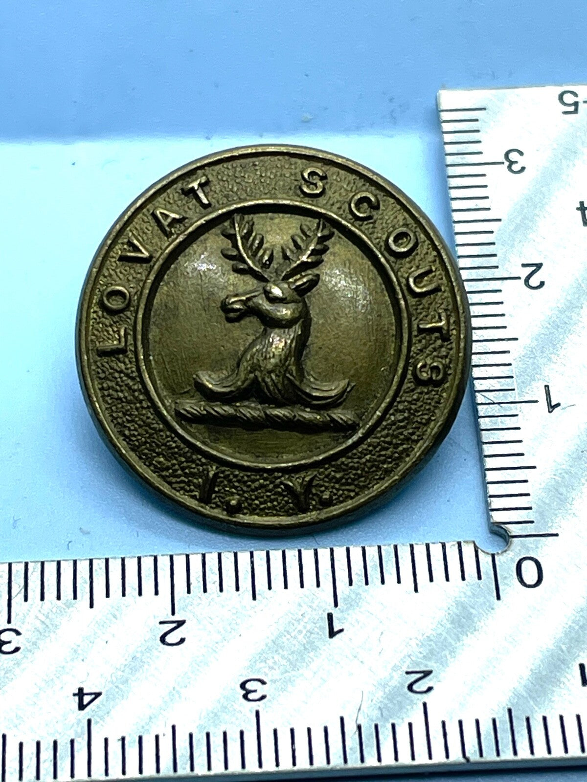 Original British Army Boer War Lovatt Scouts Imperial Yeomanry Cap Badge - The Militaria Shop