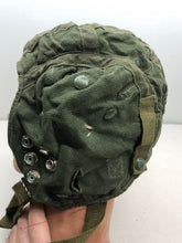 Load image into Gallery viewer, Original Royal Air Force RAF Cold War Period G Type Green Jet Flying Helmet 22C
