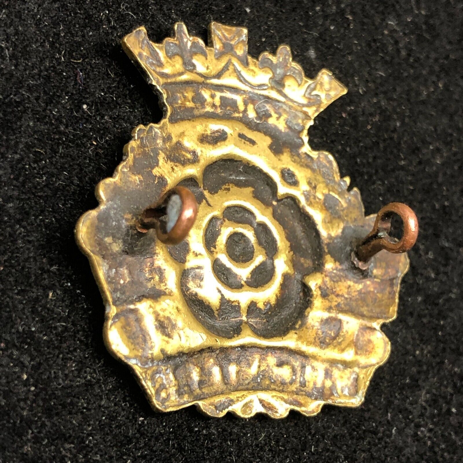Original WW1 British Army Cap Badge - The Duke of Lancaster's Own Yeomanry - The Militaria Shop
