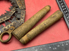 Load image into Gallery viewer, Original British Army WW2 Pioneer&#39;s Hand Saw with Handles - 1944 Dated &amp; WD
