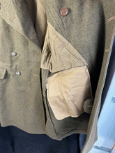 Load image into Gallery viewer, Genuine British Army Dismounted Greatcoat Size 11 - 41&quot; Chest - WW2 Reenactment
