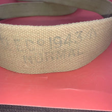 Load image into Gallery viewer, Original WW2 British Army 37 Pattern Shoulder Strap - 1943 Dated M.E.Co - 44&quot;
