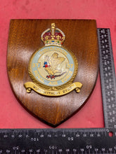 Load image into Gallery viewer, Original British Royal Air Force RAF Wall Plaque - 37 Squadron Wise Without Eyes
