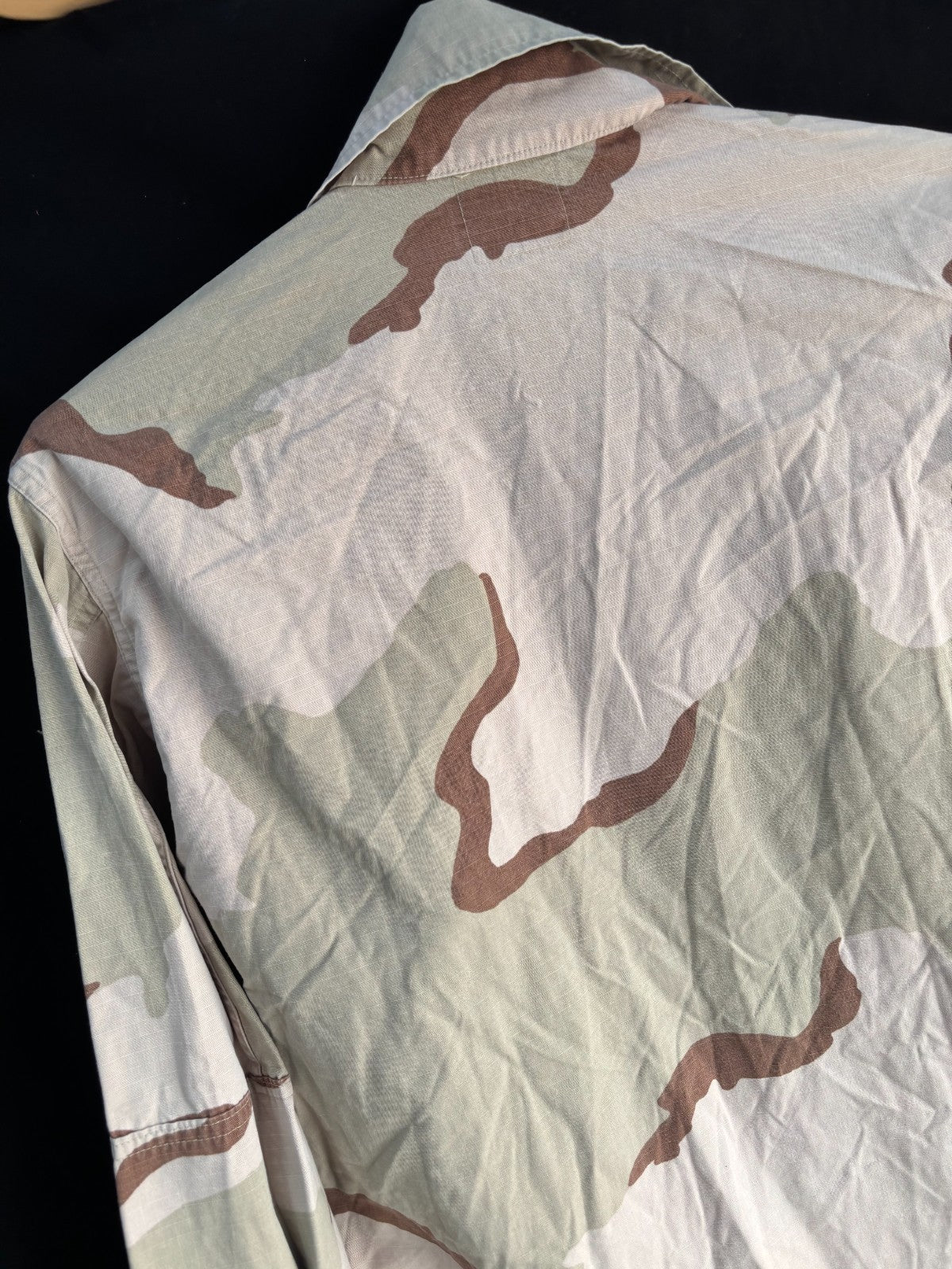 Gulf War US Army DCU Camouflaged Combat Field Coat/Jacket - Medium/ Long - The Militaria Shop