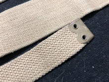 Load image into Gallery viewer, Original WW2 British Army 37 Pattern Khaki L-Straps Webbing - Wartime Dated
