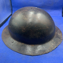 Load image into Gallery viewer, Original British Army WW2 Mk1* Combat Helmet
