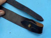 Load image into Gallery viewer, Original British Army Officer&#39;s Sam Browne Leather Shoulder Belt Approx 38&quot; Long - The Militaria Shop
