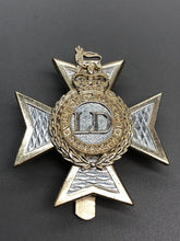 Load image into Gallery viewer, Genuine British Army Light Dragoons Regiment Cap Badge Staybrite
