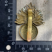 Load image into Gallery viewer, Original WW2 British Army Royal Fusiliers Cap Badge
