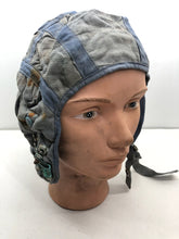 Load image into Gallery viewer, Original Royal Air Force RAF Cold War Period G Type Blue Jet Flying Helmet 22C
