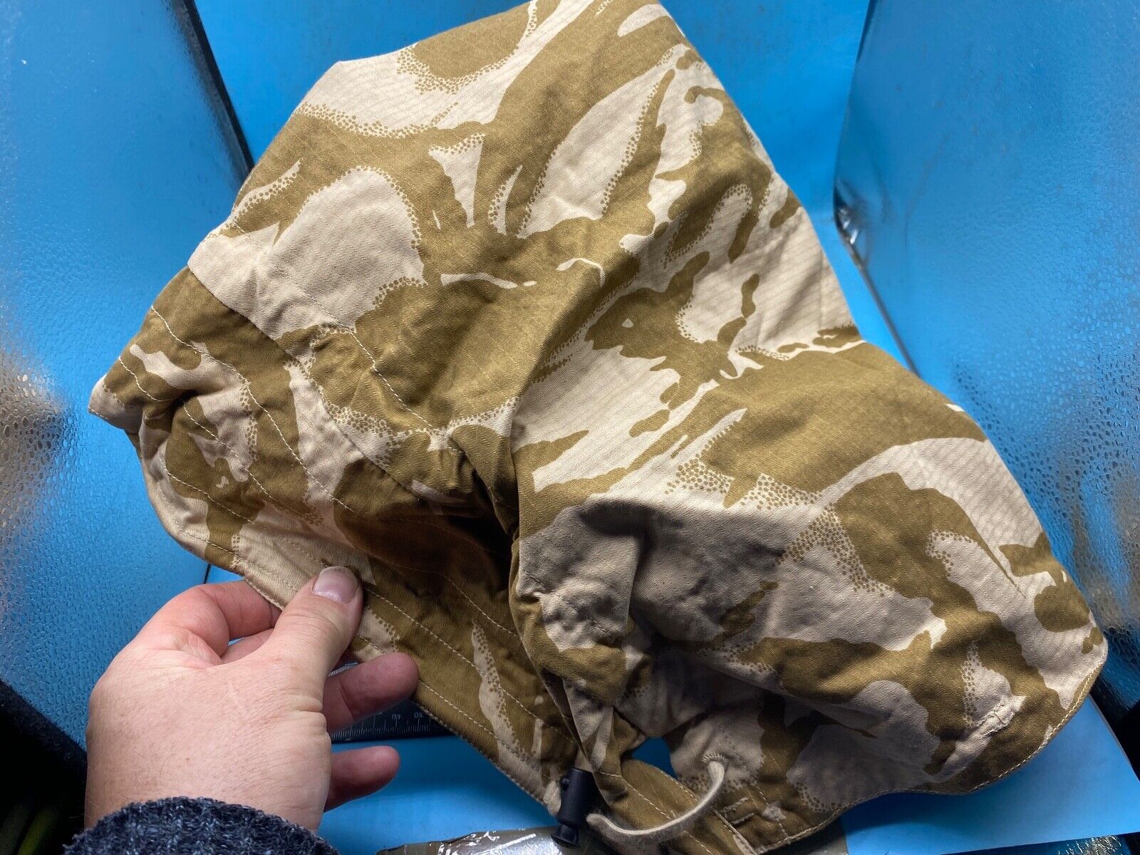 Original British Army DPM Desert Cold Weather Hood - Size 88 - The Militaria Shop