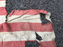 Load image into Gallery viewer, Original WW2 US Army 48 Stars &amp; Stripes Flag - Well Worn
