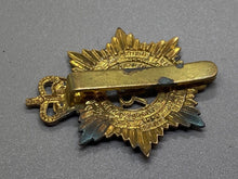 Load image into Gallery viewer, Original British Army EIIR Royal Army Service Corps Brass Cap Badge
