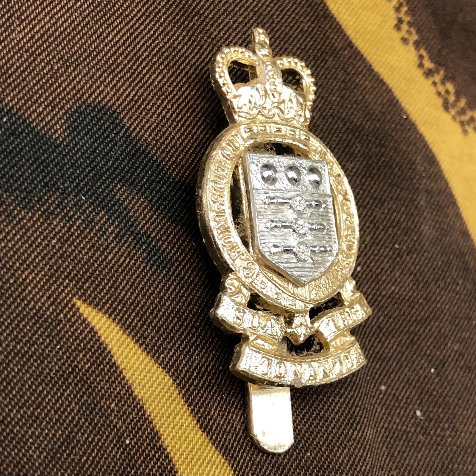 Original British Staybrite Army Cap - Royal Army Ordnance Corps - The Militaria Shop