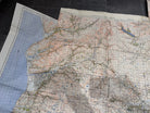 Original WW2 British Army GSGS Map of England & Wales 4/5 Maps Combined Together - The Militaria Shop