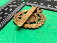 Load image into Gallery viewer, Genuine British Army Radnor Home Guard Queen&#39;s Crown Cap Badge
