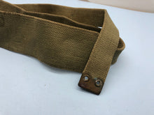 Load image into Gallery viewer, Original WW2 British Army Tan Webbing Shoulder Strap 37 Pattern
