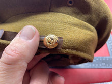 Load image into Gallery viewer, Original British Army Officers&#39; Royal Engineers Service Dress Cap - EIIR
