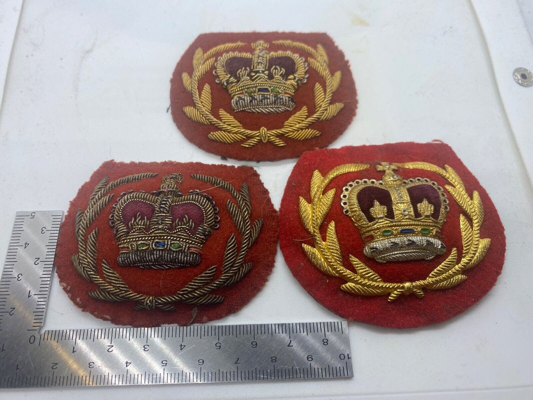 Original British Army Regimental Sgt Major's / Warrant Officers Sleeve Badges