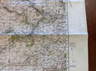 Original WW2 British Army GSGS Map of Scotland - Peebles & Galashiels - The Militaria Shop