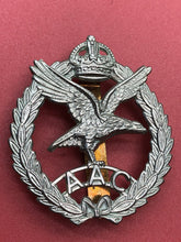 Load image into Gallery viewer, Original WW2 British Army Air Corps Cap Badge
