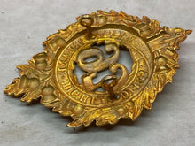 Load image into Gallery viewer, British Army Victorian 93rd Foot - Sutherland Highlanders Glengarry Badge
