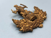 Load image into Gallery viewer, Original British Army Queens Own Royal Glasgow Yeomanry Regiment Cap Badge
