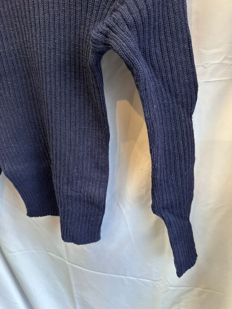 Genuine British Royal Navy Commando Heavy Pull Over Jumper - Size 94cm Chest - The Militaria Shop