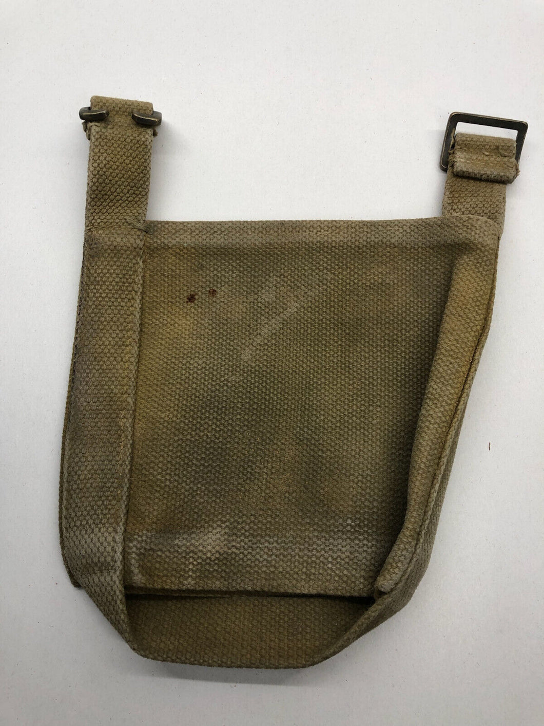 WW2 British Army 37 Pattern Webbing Water Bottle Carrier Harness - 1940 Dated