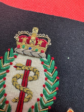 Load image into Gallery viewer, British Army Bullion Embroidered Blazer Badge - RAMC Royal Army Medical Corps
