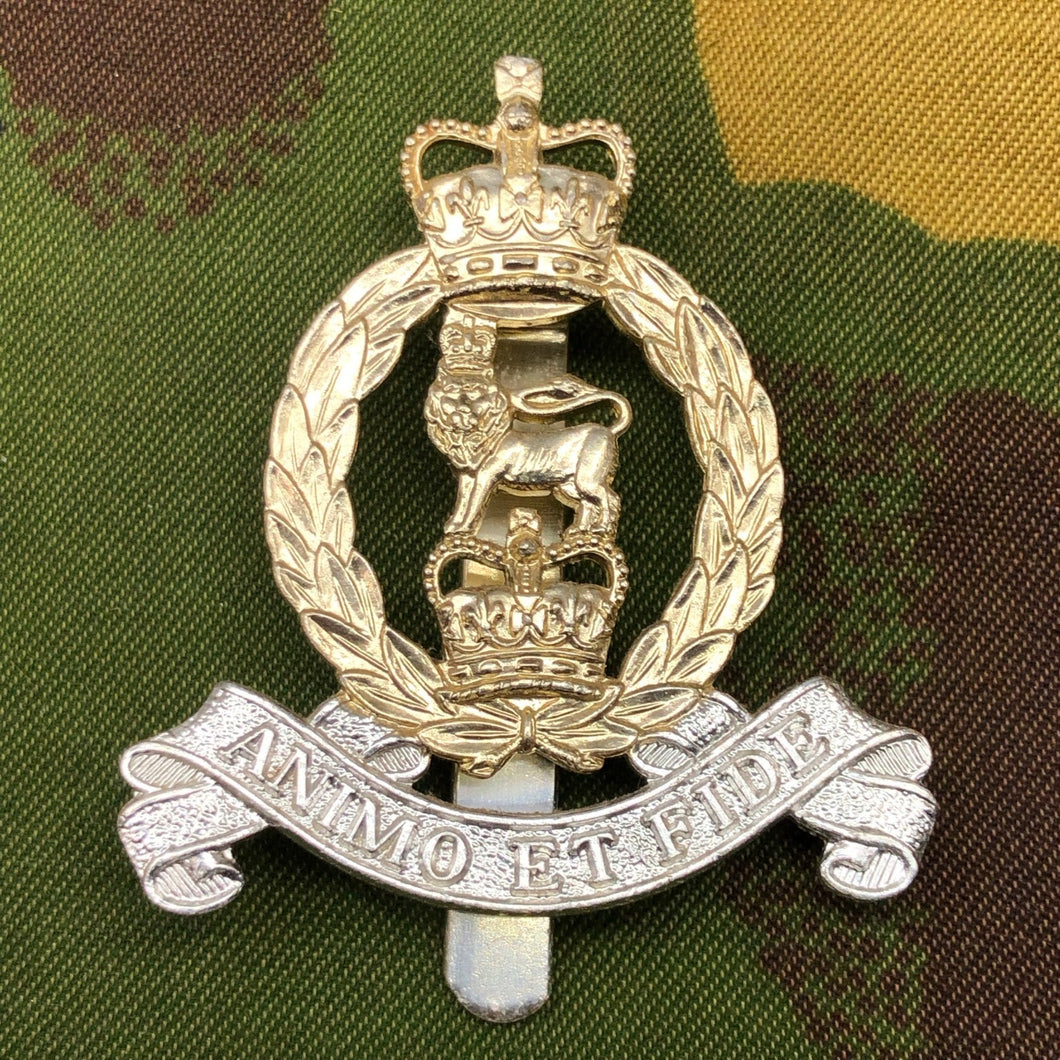 Original British Staybrite Army Cap Badge - Adjutant General's Corps - The Militaria Shop