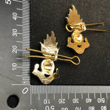 Charger l&#39;image dans la galerie, Original British Collar Badge Pair - Royal Engineers - The Militaria Shop
