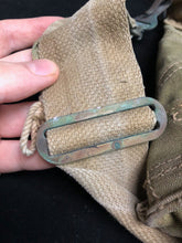 Load image into Gallery viewer, Original WW2 British Army GSR Gas Mask Bag - Early Pattern
