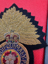 Load image into Gallery viewer, British Army Bullion Embroidered Blazer Badge - Royal Fusiliers (City of London)
