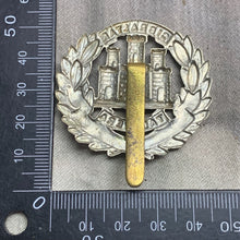 Load image into Gallery viewer, Original WW2 Northamptonshire Regiment British Army Cap Badge
