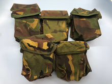 Charger l&#39;image dans la galerie, Dutch Army Small Ammunition Pouch - Woodland DPM Camouflage Grade 1 - ALICE Type
