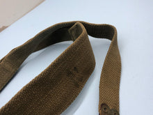 Load image into Gallery viewer, Original WW2 British Army Tan Webbing Shoulder Strap 37 Pattern
