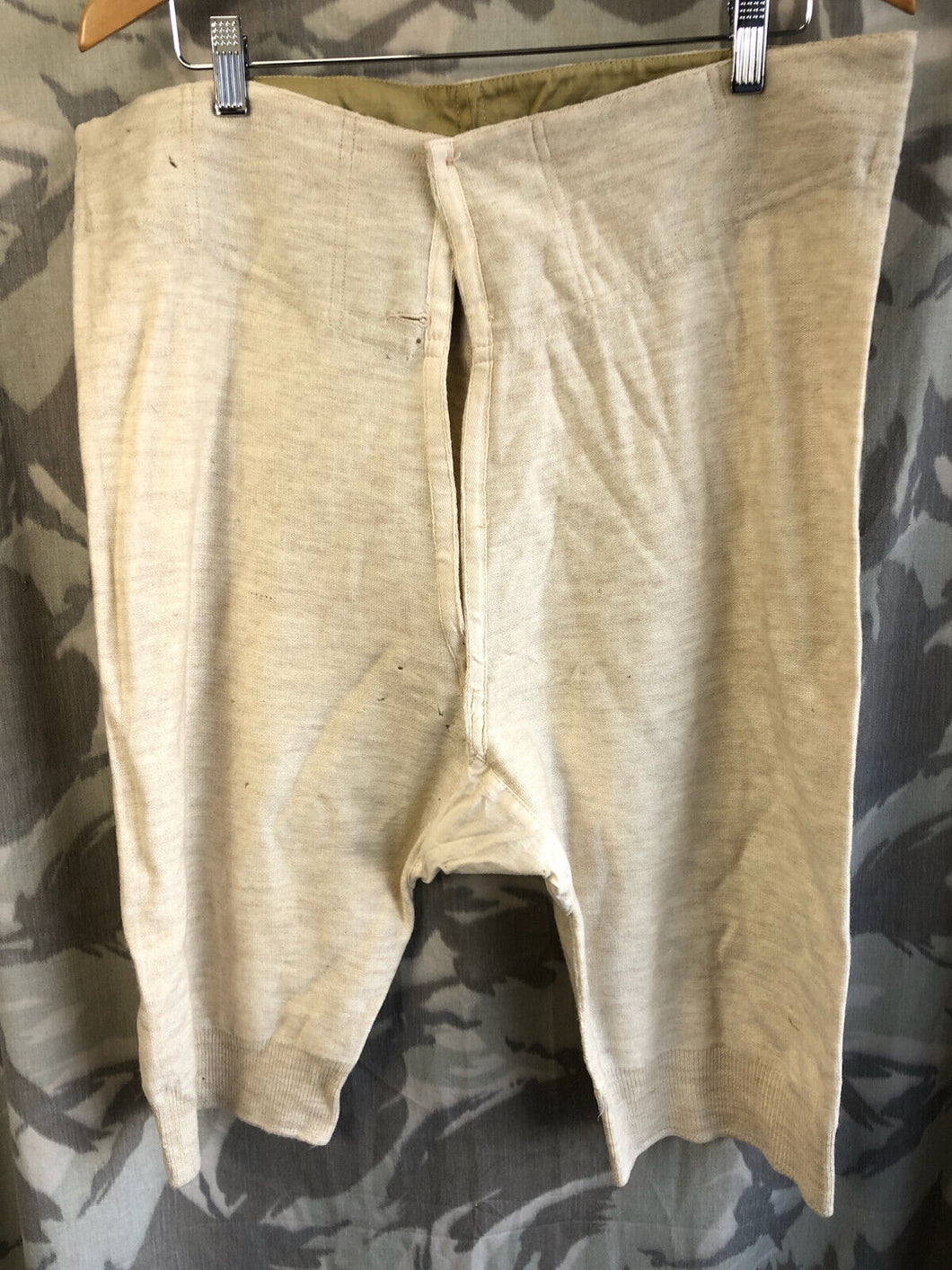 Original WW2 British Army Officers Long Johns / Shorts 1945 Dated 38