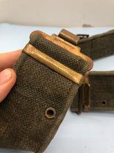 Load image into Gallery viewer, Original WW2 British Army Style Webbing Belt - Size 38&quot; Waist
