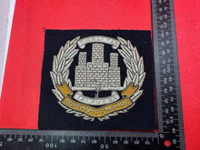 Load image into Gallery viewer, British Army Bullion Embroidered Blazer Badge - Northamptonshire Regiment
