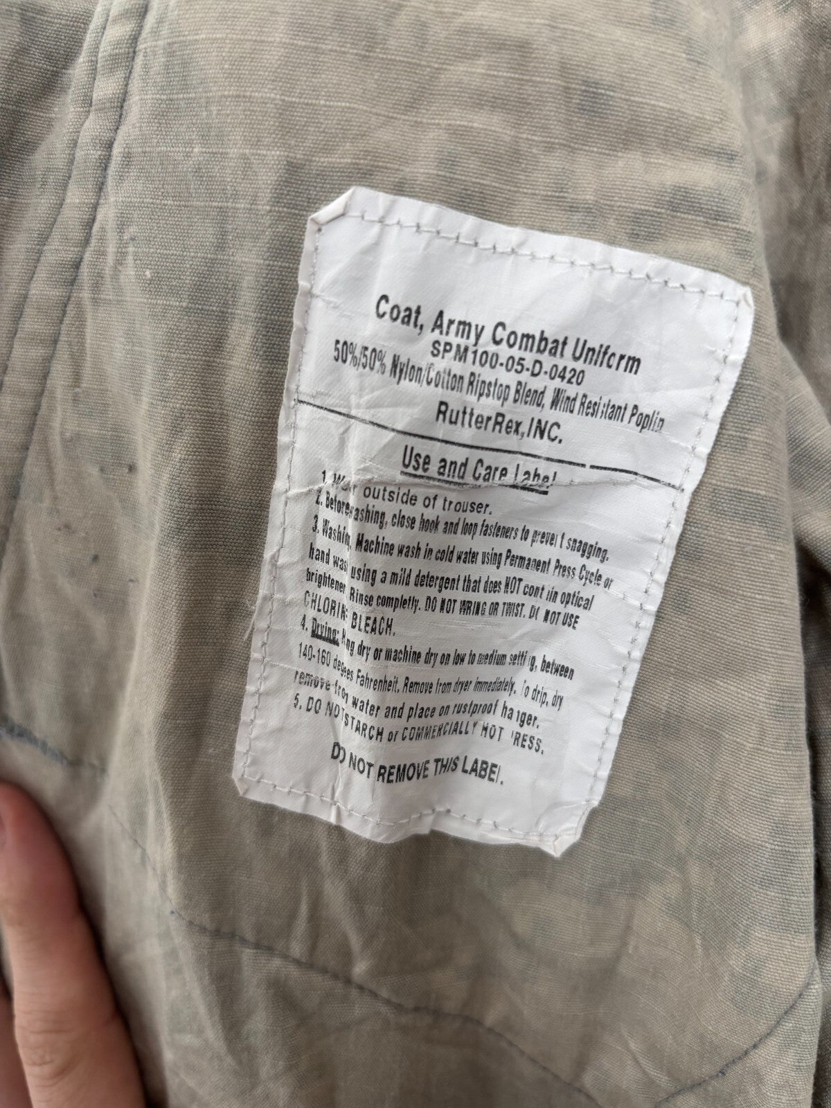 Surplus US Army ACU Combat Uniform Jacket -Size Medium-Short - The Militaria Shop