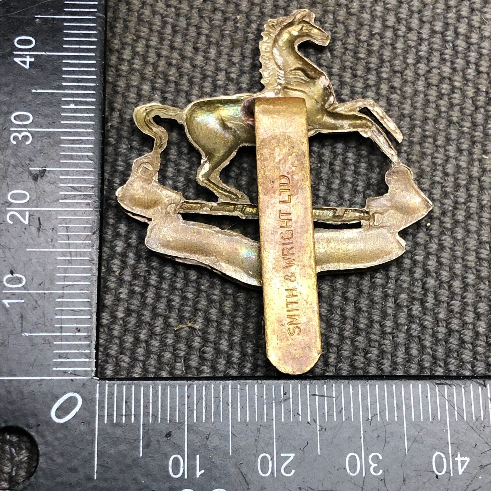 Original WW2 British Army Cap Badge - King's Liverpool Regiment - The Militaria Shop
