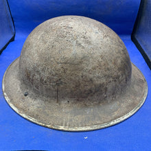 Load image into Gallery viewer, Original British Army Mk2 Combat Helmet - Untouched WW2 Example
