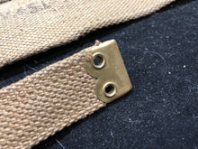 Load image into Gallery viewer, Original WW2 British Army 37 Pattern Khaki L-Straps Webbing - Wartime Dated
