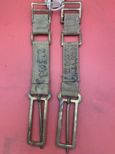 Charger l&#39;image dans la galerie, Original WW2 British Army 37 Pattern Webbing Brace Adaptors Pair
